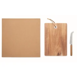 Gift Campaign Tagliere per formaggi in di acacia con coltello></noscript> Taglieri