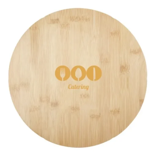 Gift Campaign Tagliere per pizza in legno con rotella taglia pizza e paletta Bamboo> Altri Utensili Da Cucina