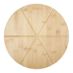 Gift Campaign Tagliere per pizza in legno con rotella taglia pizza e paletta Bamboo></noscript> Altri Utensili Da Cucina