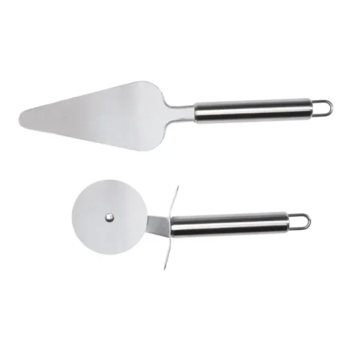 Gift Campaign Tagliere per pizza in legno con rotella taglia pizza e paletta Bamboo> Altri Utensili Da Cucina