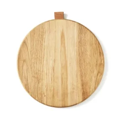 Gift Campaign Tagliere rotondo di quercia certificato FSC da incidere Oakwood> Taglieri