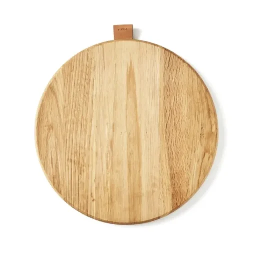 Gift Campaign Tagliere rotondo di quercia certificato FSC da incidere Oakwood> Taglieri