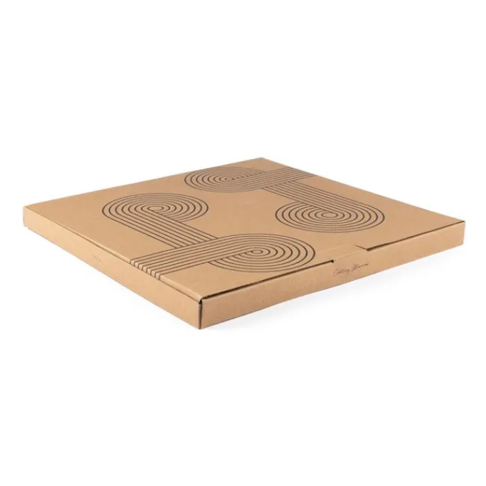 Gift Campaign Tagliere rotondo di quercia certificato FSC da incidere Oakwood> Taglieri