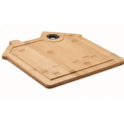 Gift Campaign Tagliere rotondo in di quercia da incidere con logo Oakwood> Taglieri
