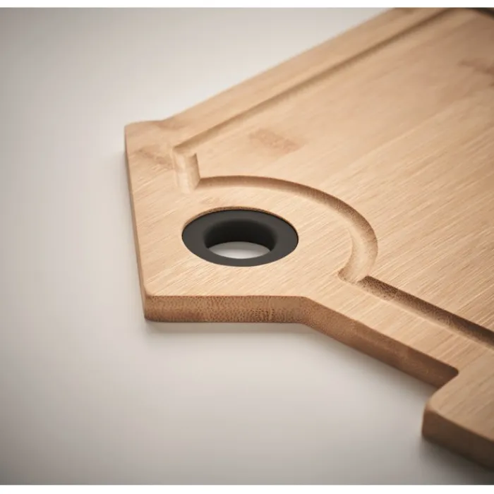 Gift Campaign Tagliere rotondo in di quercia da incidere con logo Oakwood> Taglieri