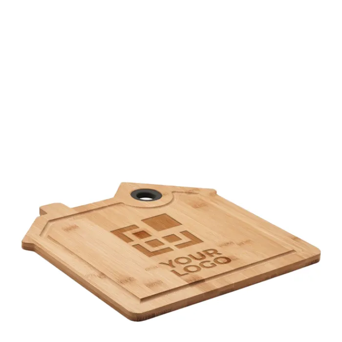 Gift Campaign Tagliere rotondo in di quercia da incidere con logo Oakwood> Taglieri
