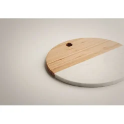 Gift Campaign Taglieri con logo in marmo e bambù dalla forma rotonda Gourmet></noscript> Altri Utensili Da Cucina