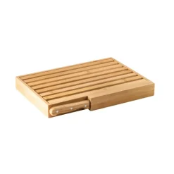 Gift Campaign Taglieri in bambù personalizzabili per pane con coltello in acciaio Migas></noscript> Taglieri