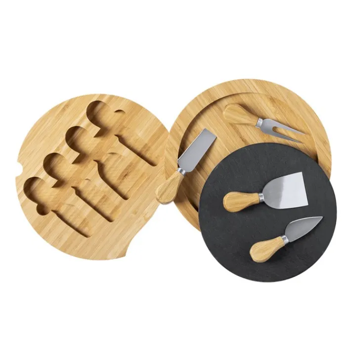 Gift Campaign Taglieri in personalizzati rotondi cassetto per coltelli Gorgonzola> Altri Utensili Da Cucina