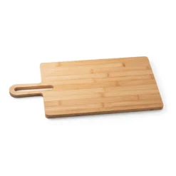 Gift Campaign Taglieri incisi rettangolari grandi in bambù con manico Tasty></noscript> Taglieri