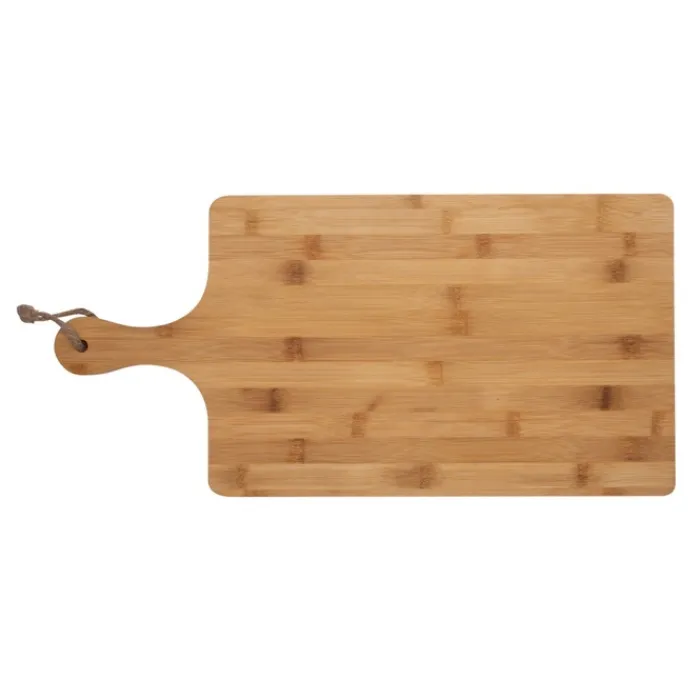 Gift Campaign Taglieri pubblicitari in bambù con manici e confezione regalo Suprem> Taglieri