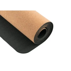 Gift Campaign Tappetino da yoga promozionale in sughero e TPE spesso 4 mm Cork><noscript><img width=