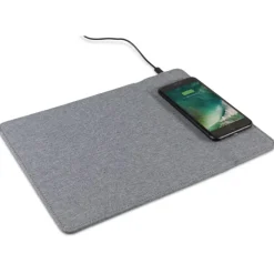 Gift Campaign Tappetino mouse pieghevole con caricatore wireless incluso da 5W><noscript><img width=