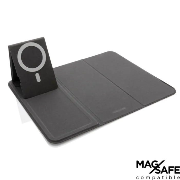 Gift Campaign Tappetino per mouse con caricabatterie wireless pieghevole da 10 W> Tappetini Per Mouse