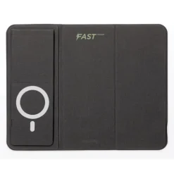 Gift Campaign Tappetino per mouse con caricabatterie wireless pieghevole da 10 W><noscript><img width=