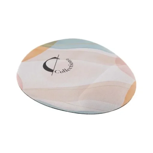 Gift Campaign Tappetino per mouse dalla forma ovale con cuscinetto ergonomico> Tappetini Per Mouse