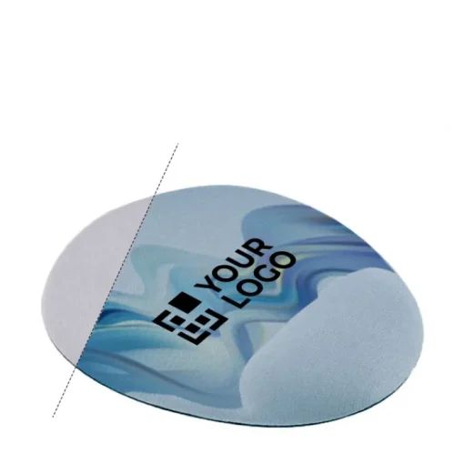 Gift Campaign Tappetino per mouse dalla forma ovale con cuscinetto ergonomico> Tappetini Per Mouse