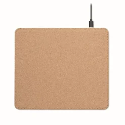 Gift Campaign Tappetino per mouse in sughero con caricatore wireless integrato Cork></noscript> Tappetini Per Mouse