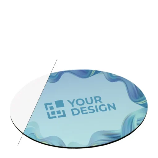 Gift Campaign Tappetino per mouse personalizzato di forma rotonda Publish Round> Tappetini Per Mouse