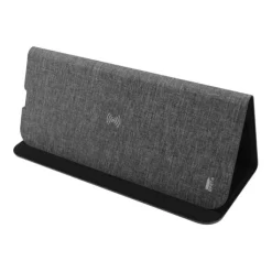 Gift Campaign Tappetino per mouse pieghevole in RPET con caricatore wireless 10W> Tappetini Per Mouse