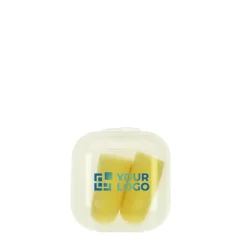 Gift Campaign Tappi per le orecchie gialli in custodia trasparente quadrata></noscript> Accessori Da Viaggio