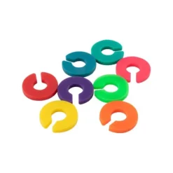 Gift Campaign Tappo in sughero e legno con anelli identificativi colorati in silicone><noscript><img width=