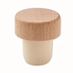 Gift Campaign Tappo per bottiglia di vino realizzato in di faggio> Gadget Per Vino