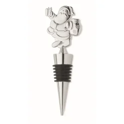 Gift Campaign Tappo per bottiglia di vino edizione natalizia a forma di Babbo Natale> Gadget Natalizi
