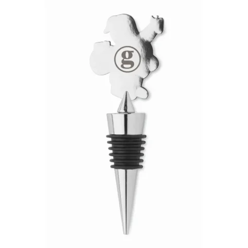 Gift Campaign Tappo per bottiglia di vino edizione natalizia a forma di Babbo Natale> Gadget Natalizi