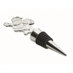 Gift Campaign Tappo per bottiglia di vino edizione natalizia a forma di Babbo Natale></noscript> Gadget Natalizi
