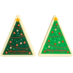 Gift Campaign Tavoletta di cioccolato con mandorle triangolare personalizzabile> Gadget Natalizi|Cioccolatini