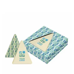 Gift Campaign Tavoletta di cioccolato con mandorle triangolare personalizzabile></noscript> Gadget Natalizi|Cioccolatini