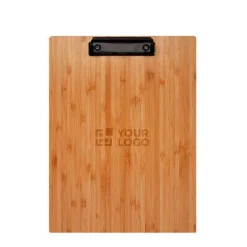 Gift Campaign Tavoletta per fogli sostenibile in bambù con clip integrata per fogli></noscript> Altri Utensili Da Cucina|Gadget Per L'Ufficio