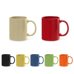 Gift Campaign Tazza aziendale in ceramica dal design classico 350ml Basic Colorful></noscript> Tazze Mug
