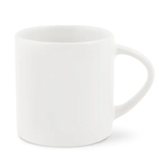 Gift Campaign Tazza bianca con manico triangolare progettata per sublimazione 180ml> Tazze Per Sublimazione Con Foto