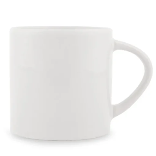 Gift Campaign Tazza bianca con manico triangolare progettata per sublimazione 180ml> Tazze Per Sublimazione Con Foto