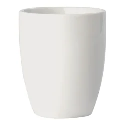 Gift Campaign Tazza bianca di ceramica con manico triangolare fatta in EU 270ml></noscript> Tazze Mug