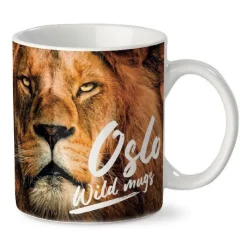 Gift Campaign Tazza bianca di gres progettata per la sublimazione da 300ml> Tazze Per Sublimazione Con Foto