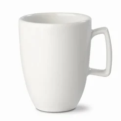 Gift Campaign Tazza bianca di porcellana con manico rettangolare da 230ml> Tazze Mug