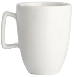 Gift Campaign Tazza bianca di porcellana con manico rettangolare da 230ml> Tazze Mug