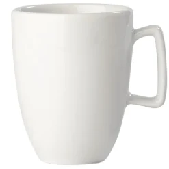 Gift Campaign Tazza bianca di porcellana con manico rettangolare da 230ml></noscript> Tazze Mug