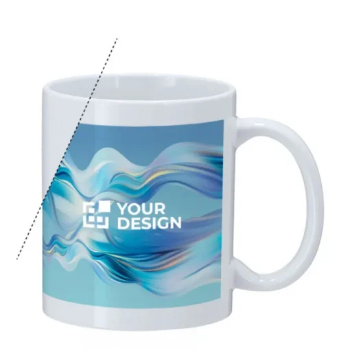 Gift Campaign Tazza bianca in ceramica qualità AAA per sublimazione 350ml> Tazze Per Sublimazione Con Foto