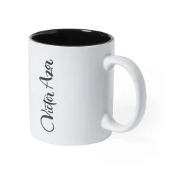 Gift Campaign Tazza con logo ceramica di qualità interno colorato 350ml Magic White> Tazze Mug