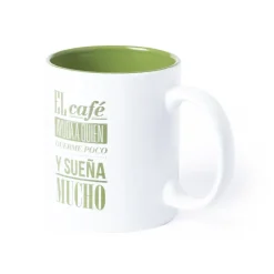 Gift Campaign Tazza con logo ceramica di qualità interno colorato 350ml Magic White></noscript> Tazze Mug