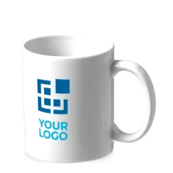 Gift Campaign Tazza con logo classica economica bianca 330ml Basic Economy></noscript> Gadget Per L'Ufficio|Tazze Mug