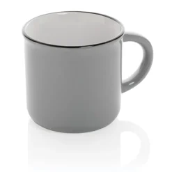 Gift Campaign Tazza con logo effetto vintage manico curvo 280ml Basic Bicolor> Tazze Mug