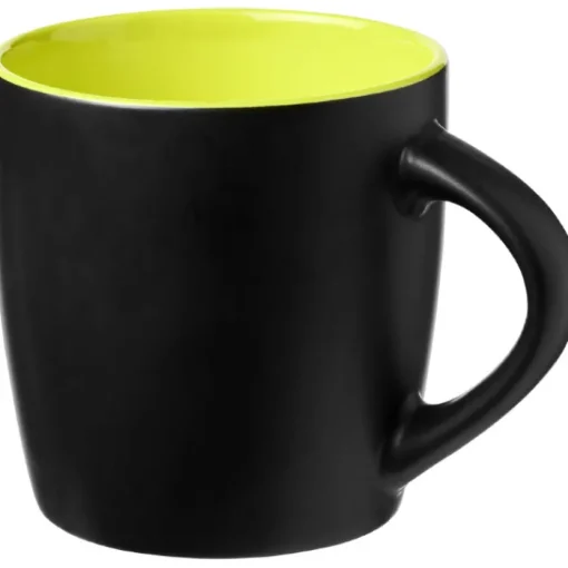 Gift Campaign Tazza con logo esterno opaco interno colorato 340ml Colormixt Black> Tazze Mug