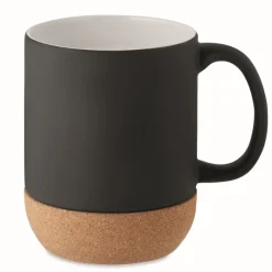 Gift Campaign Tazza con logo in ceramica opaca base in sughero 300ml Design Cork> Tazze Mug
