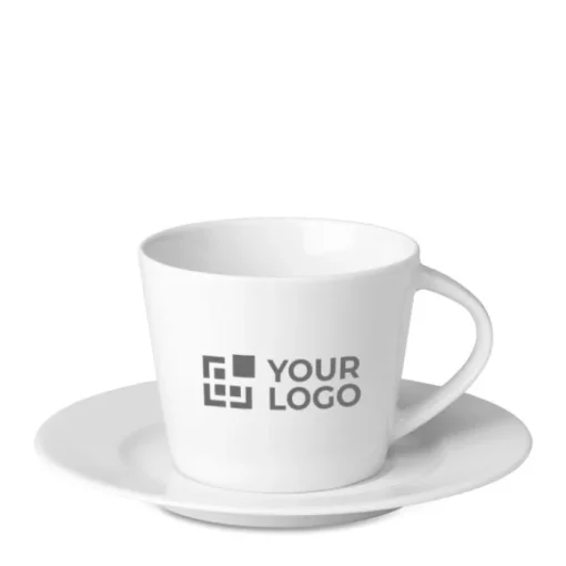 Gift Campaign Tazza con logo per cappuccino in porcellana 160ml Cappuccino Lungo> Tazzine Da Caffè E Tazze Tè