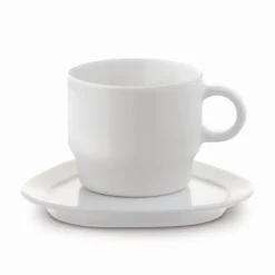 Gift Campaign Tazza con piattino triangolare prodotta in Europa da 180ml> Tazzine Da Caffè E Tazze Tè